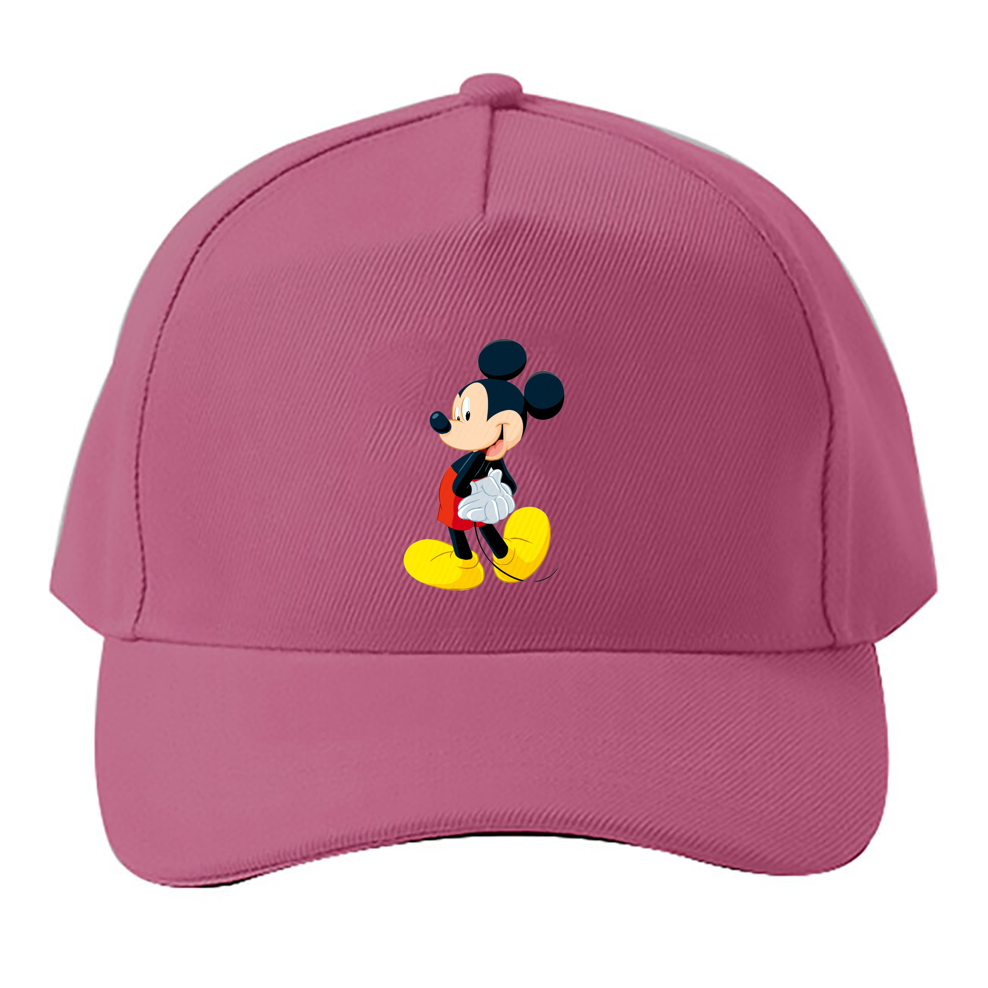 （画像用） ミッキーマウス Mickey Mouse ベースボールキャップ 綿100％ 男女兼用 帽子 スポーツ
